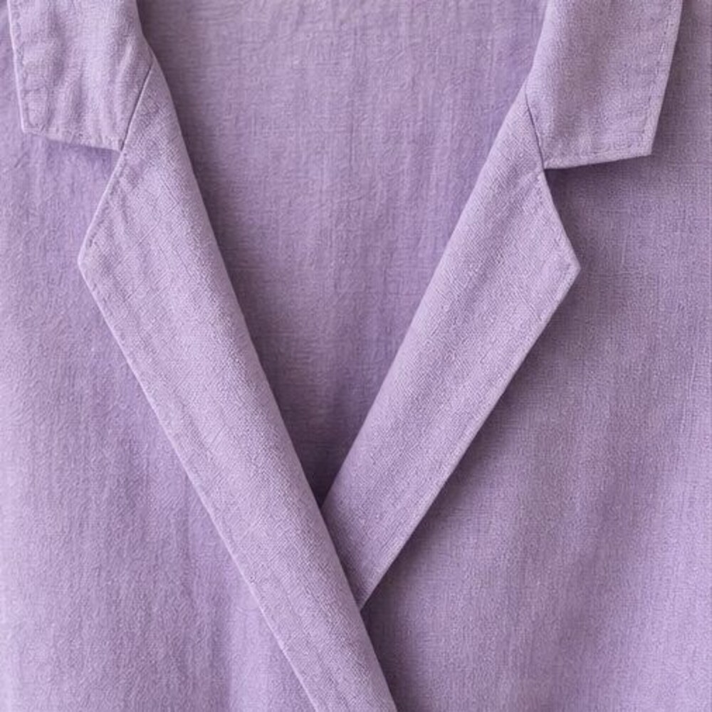 Lilac Ruffle Blouse - Picture 4 of 6